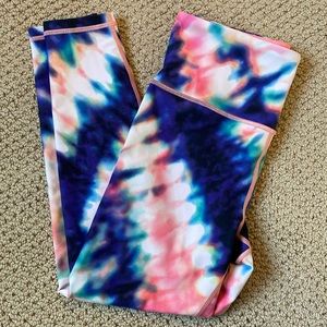 Athleta Elation Tie Dye Leggings